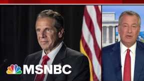 NYC Mayor Bill de Blasio Calls On Gov. Andrew Cuomo To Resign
