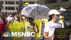 Activists Reach Day Four In Rally Through Texas To Protect Voting Rights