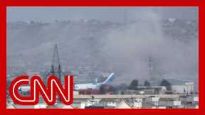 First images emerge from scene of explosion near Kabul airport