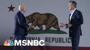 Biden Rallies As Gavin Newsom Fights For His Political Life