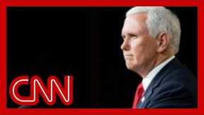 Mike Pence blames the media for Capitol insurrection