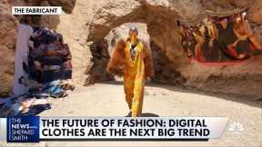 Designer clothes that don't really exist, except online