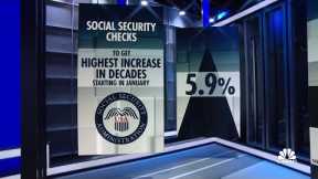 Social Security recipients to get big cost of living boost