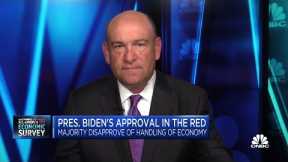 CNBC's All-America Economic Survey: Biden's approval rating plummets