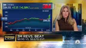 3M reports quarterly earnings, beats on top and bottom lines