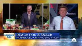 Hormel CEO: Elevated pandemic demand has remained with no signs of slowing down