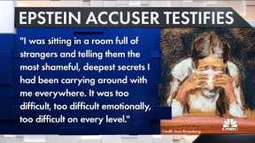 Maxwell accuser cross-examined in sex trafficking trial