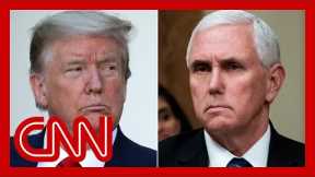 Pence was asked if he'd run against Trump in 2024. Hear his response