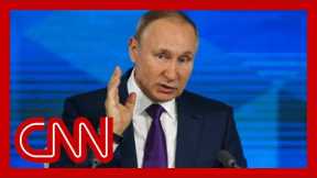 'They cheated': Putin takes aim at NATO during annual press conference
