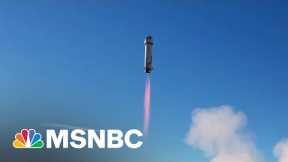 Jeff Bezos's Blue Origin Launches Third Human Spaceflight Aboard New Shepard