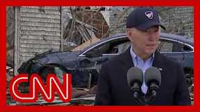 See Biden's promise to Kentucky after community is devastated by tornados