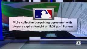 Baseball could be headed for lockout tonight