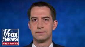 Biden 'bears a lot of the blame' for Russia's deployment of troops to Ukraine's border: Sen. Cotton