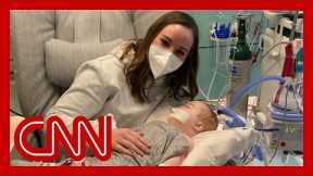 Mom with 1-year-old battling Covid has a powerful message