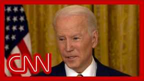 President Biden makes prediction about Putin and Ukraine - full press conference