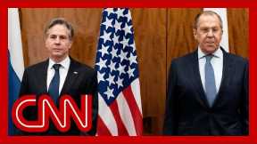Russian FM after meeting Blinken: The West is in 'hysterics' over Ukraine