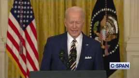 President Biden on Putin & Ukraine: My guess is he will move in.