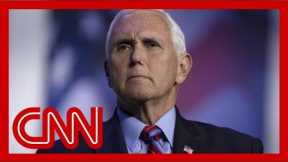 'A hush fell over the room': Reporter describes the moment Pence said 'Trump is wrong'
