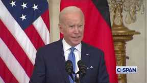 President Biden on Nord Stream 2 Pipeline if Russia Invades Ukraine: We will bring an end to it.