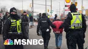Multiple Anti-Vaccine Mandate Protesters Arrested Near Ambassador Bridge