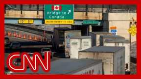 Canada's truck blockade is causing supply chain concerns. Here's why