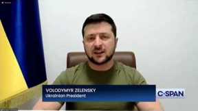 Ukrainian President Zelensky Addresses Congress