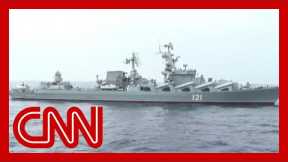 Ukraine claims its missile sank Russian warship in Black Sea
