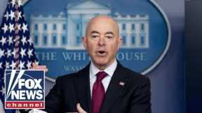 DHS Secretary Mayorkas faces questions on border policy