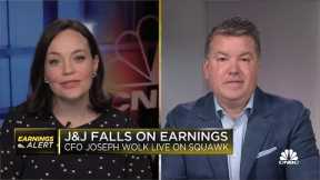 J&J's Q1 earnings miss was because of Covid-19 vaccine, says CFO Joseph Wolk