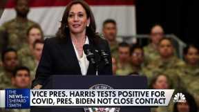 Vice President Kamala Harris contracts Covid