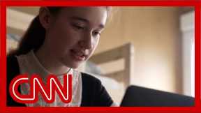 'I try to not cry': Teen refugee copes with leaving parents in Ukraine