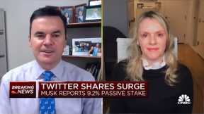 Two experts break down Elon Musk's 9.2% stake in Twitter