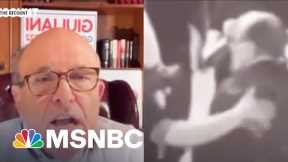 A Look At Security Footage From Rudy Giuliani's Alleged Incident