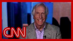 Henry Winkler reacts to Herschel Walker's comments about famous people