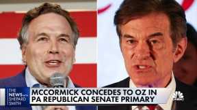 Dr. Oz wins GOP nomination to run against Democrat John Fetterman