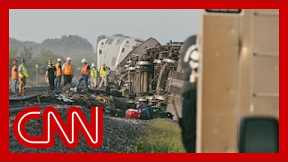 Multiple people killed and at least 50 injured in Amtrak crash