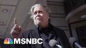 Steve Bannon Tries 'Hail Mary' With Trump Letter As Contempt Trial Looms