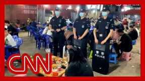 See Chinese police show of force in response to assaults on women