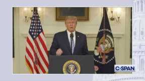 President Trump on January 7th: I don't want to say the election's over.
