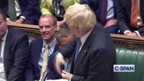 British Prime Minister Boris Johnson: Hasta la vista, baby!