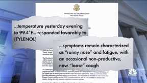 Biden's Covid symptoms improving