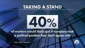 New hires want to work for companies that share their values