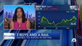 Three buys and a bail: AMZN, KMB, STZ & BBY