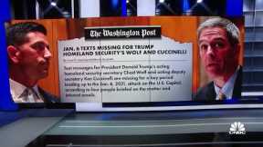Top Homeland Security officials also lost text messages