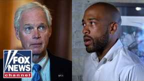 Sen. Johnson rips Democratic opponent ‘taking a page out of President Biden’s playbook’