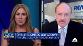 The best growth for small businesses is in the South, says Paychex CEO Martin Mucci