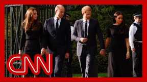 'Huge moment': Sussexes join Prince and Princess of Wales to greet well-wishers