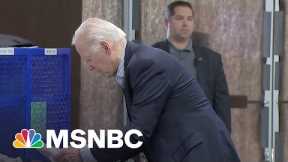 Biden Votes Early At Delaware Polling Site For November Midterms