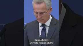 NATO chief says Poland blast likely caused by Ukrainian missile #Shorts