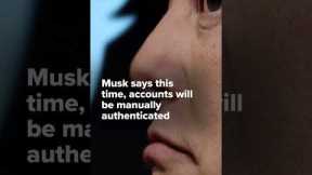 Elon Musk is about to re-launch his $8 Twitter Blue service #Shorts